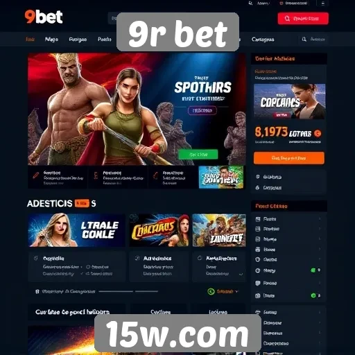 Análise da interface do usuário do site 9r bet